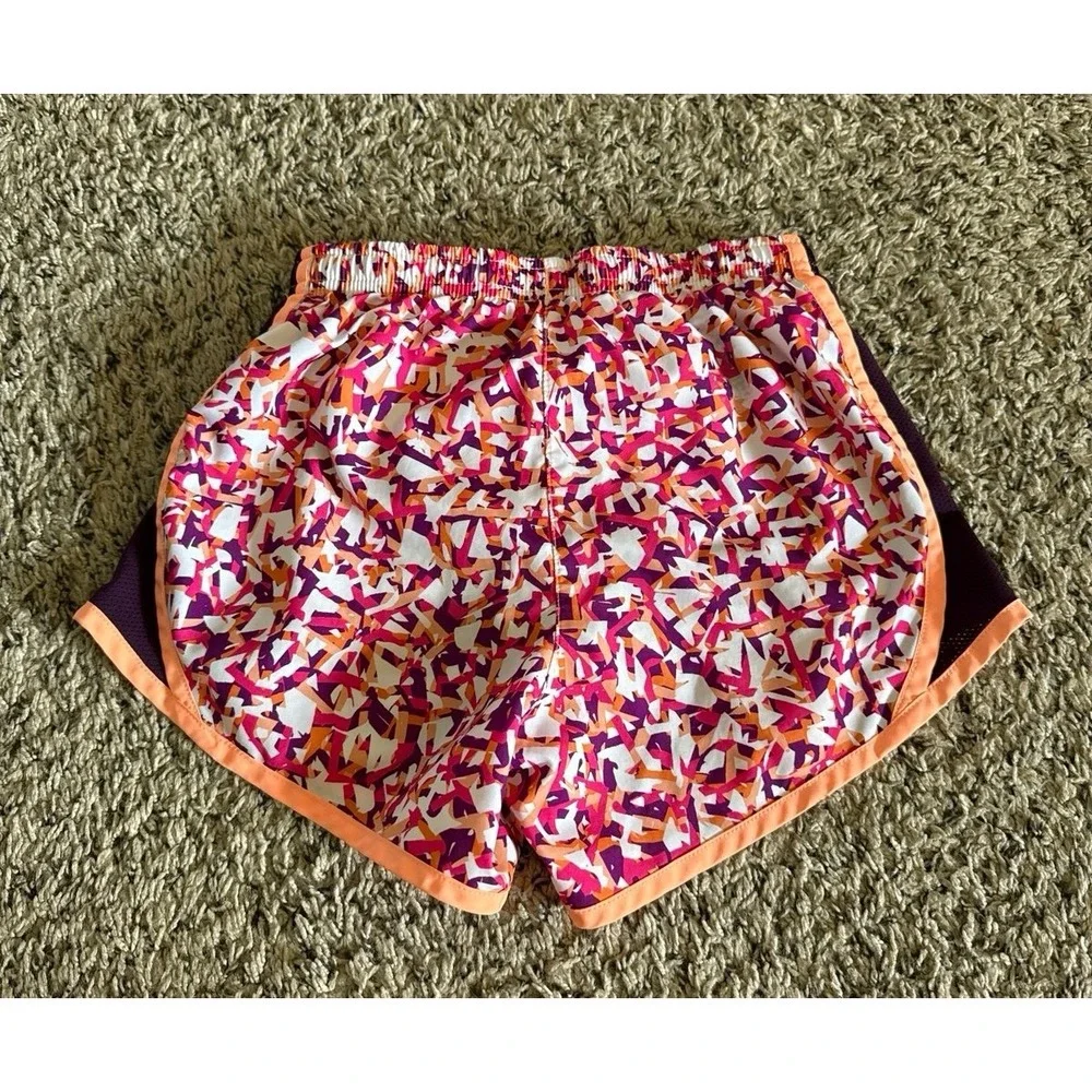 Nike‎ Girls Multicolor Running Shorts Size Medium